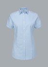 Disley Elsa Checked Uniform Blouse Short Sleeve - The Work Uniform Company