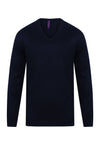 HB760 - Cashmere Touch Acrylic V Neck Jumper - The Work Uniform Company