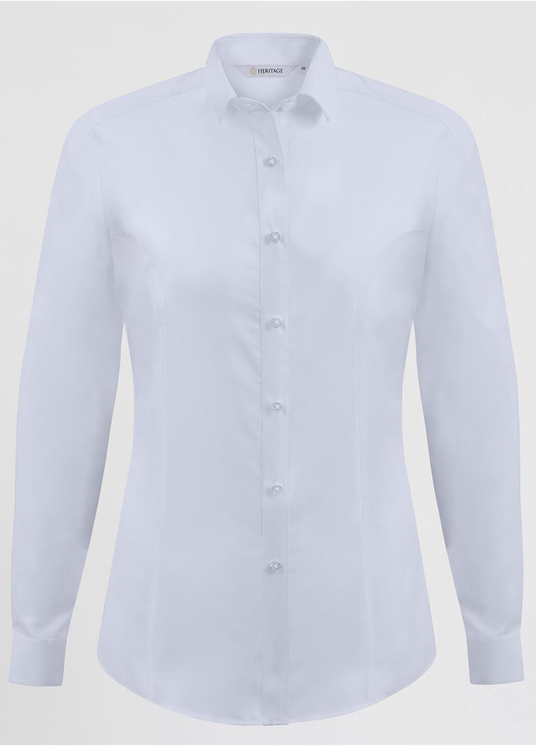 Megan Contemporary Blouse Long Sleeve - The Work Uniform Company