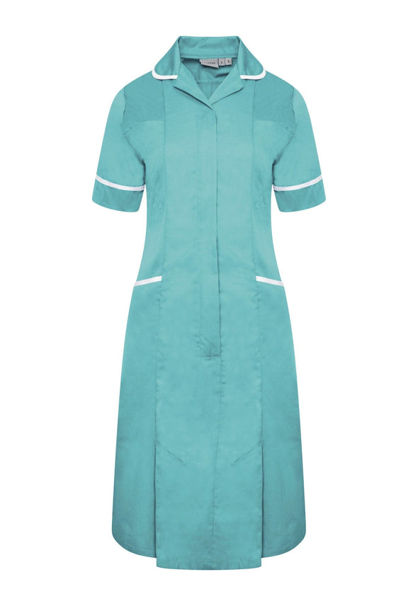 Eau de Nil or Teal Nurse Dress - NCLD - The Work Uniform Company