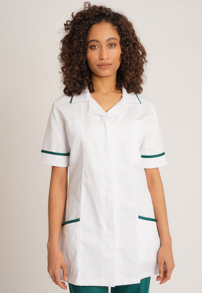 Women's Healthcare Tunic with Revere Collar NCLTPSR - The Work Uniform Company