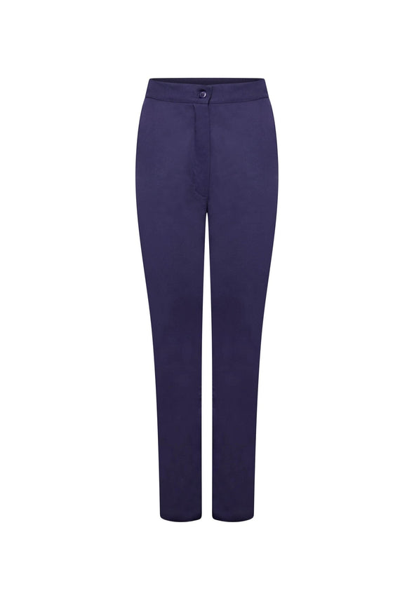 Women's Bootleg Trousers - Comfortable with Pockets - The Work Uniform ...