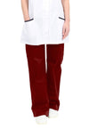 Women's Healthcare Trousers Maroon NLSPCT - The Work Uniform Company