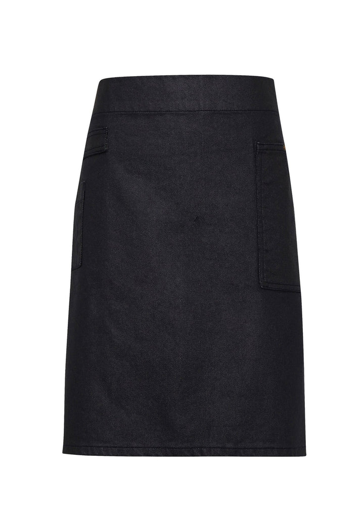 Waxed Look Denim Waist Apron PR135 - The Work Uniform Company