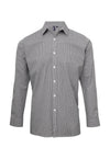 Microcheck Gingham Long Sleeve Shirt PR220 - The Work Uniform Company