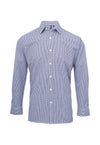 Microcheck Gingham Long Sleeve Shirt PR220 - The Work Uniform Company