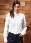PR258 - Unisex Banded Collar Grandad Long Sleeve Shirt - The Work Uniform Company