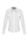 PR310 - Women's Long Sleeve Pilot Shirt - The Work Uniform Company