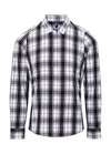 PR354 - Women's Ginmill Check Cotton Long Sleeve Shirt - The Work Uniform Company