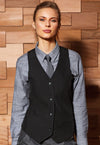 Women's Lined Polyester Waistcoat PR623 - The Work Uniform Company