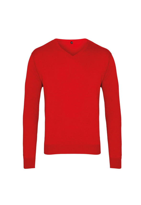 PR694 - V Neck Knitted Sweater - The Work Uniform Company