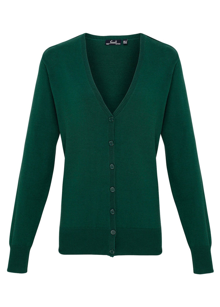 PR697 - Women's Button Through Knitted Cardigan - The Work Uniform Company