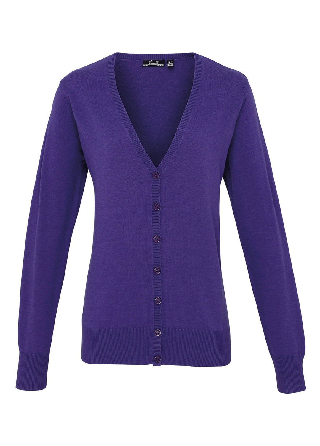 PR697 - Women's Button Through Knitted Cardigan - The Work Uniform Company