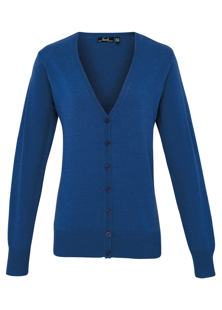 PR697 - Women's Button Through Knitted Cardigan - The Work Uniform Company