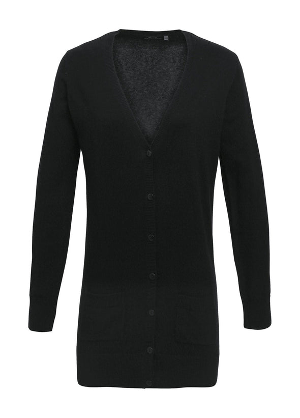 PR698 - Women's Longline Knitted Cardigan - The Work Uniform Company