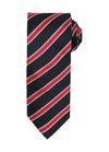PR783 - Waffle Stripe Tie - The Work Uniform Company