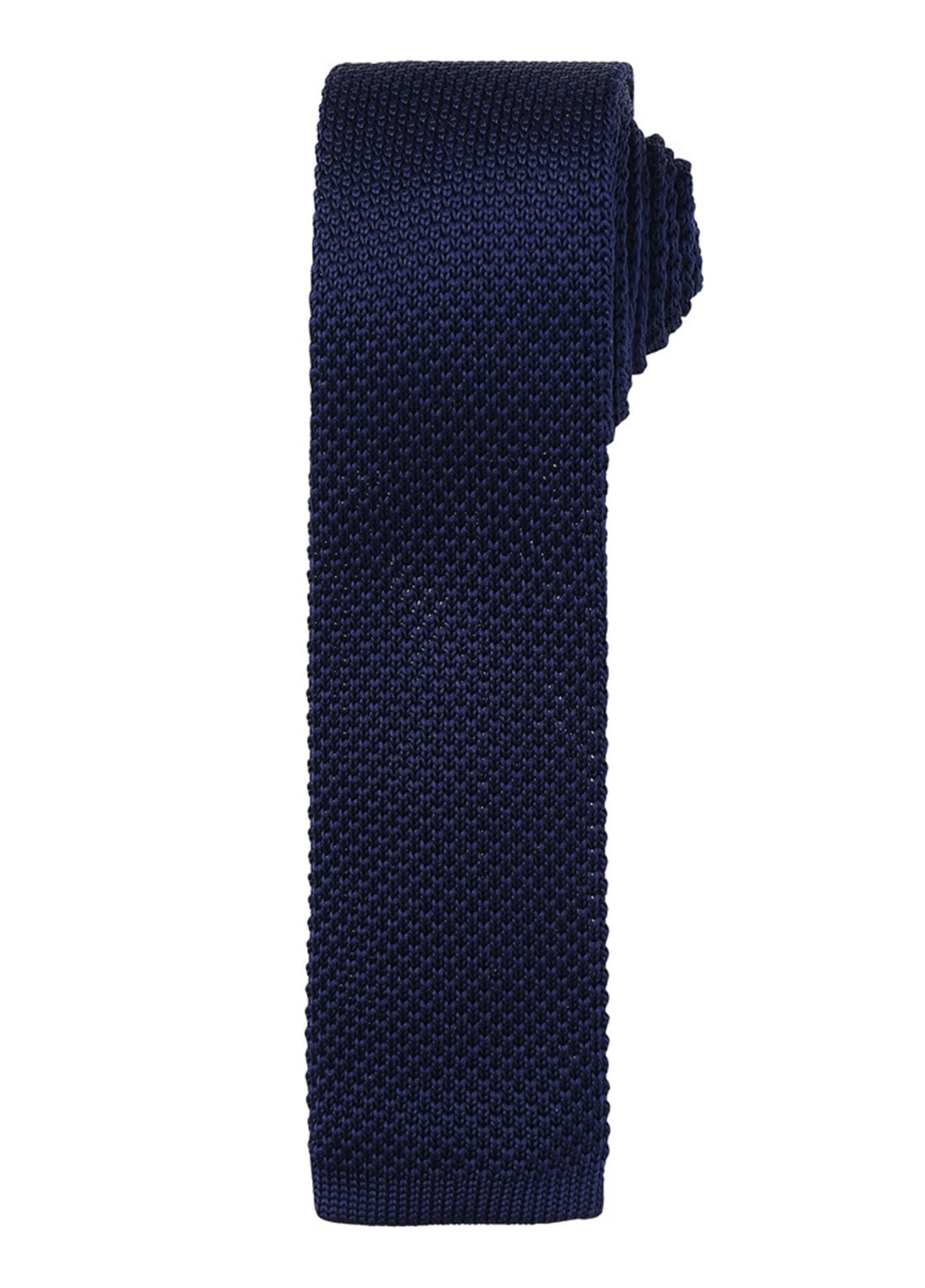 slim knitted tie