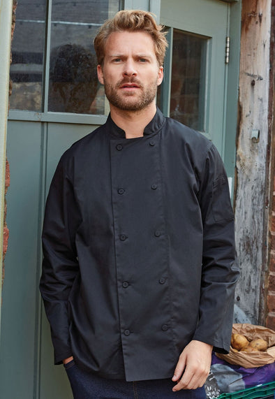 PR903 - Chef's Coolchecker Long Sleeve Jacket - The Work Uniform Company