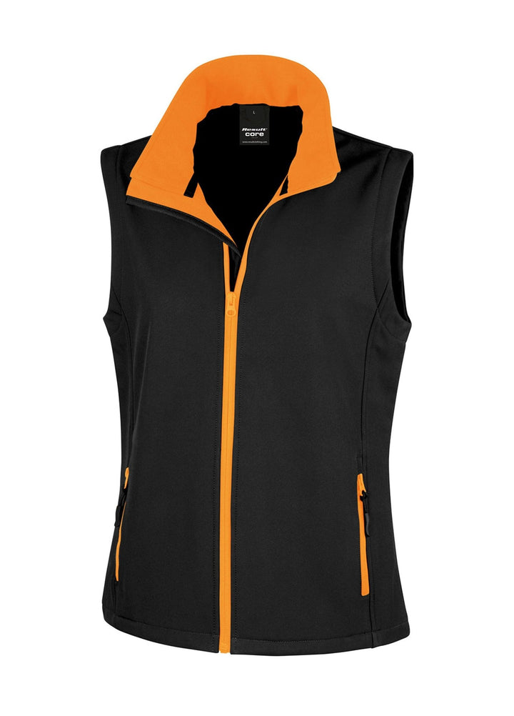 R232F - Ladies Printable Softshell Bodywarmer - The Work Uniform Company