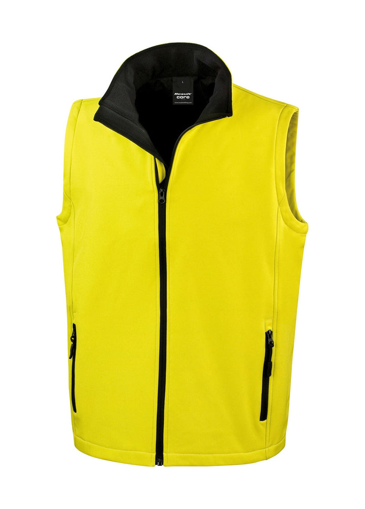 R232M - Men's Printable Softshell Bodywarmer - The Work Uniform Company