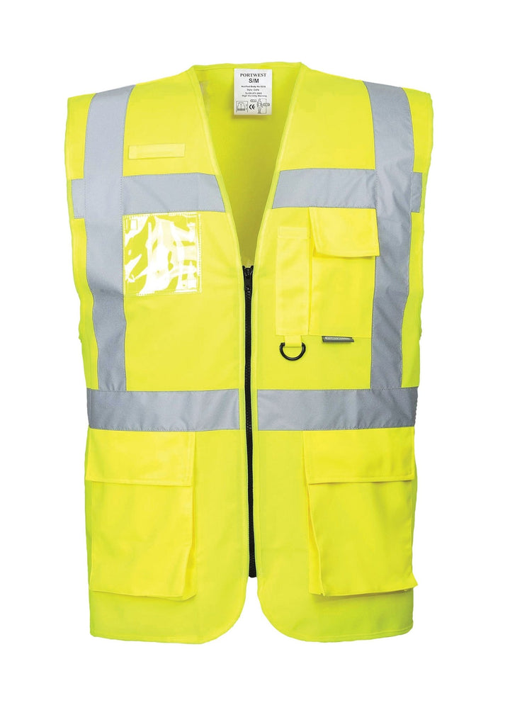 Berlin Executive Hi Vis Vest PW924 - The Work Uniform Company