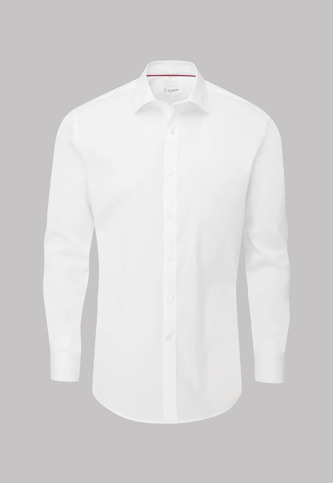 Tramore Tailored Fit Long Sleeve Shirt in White