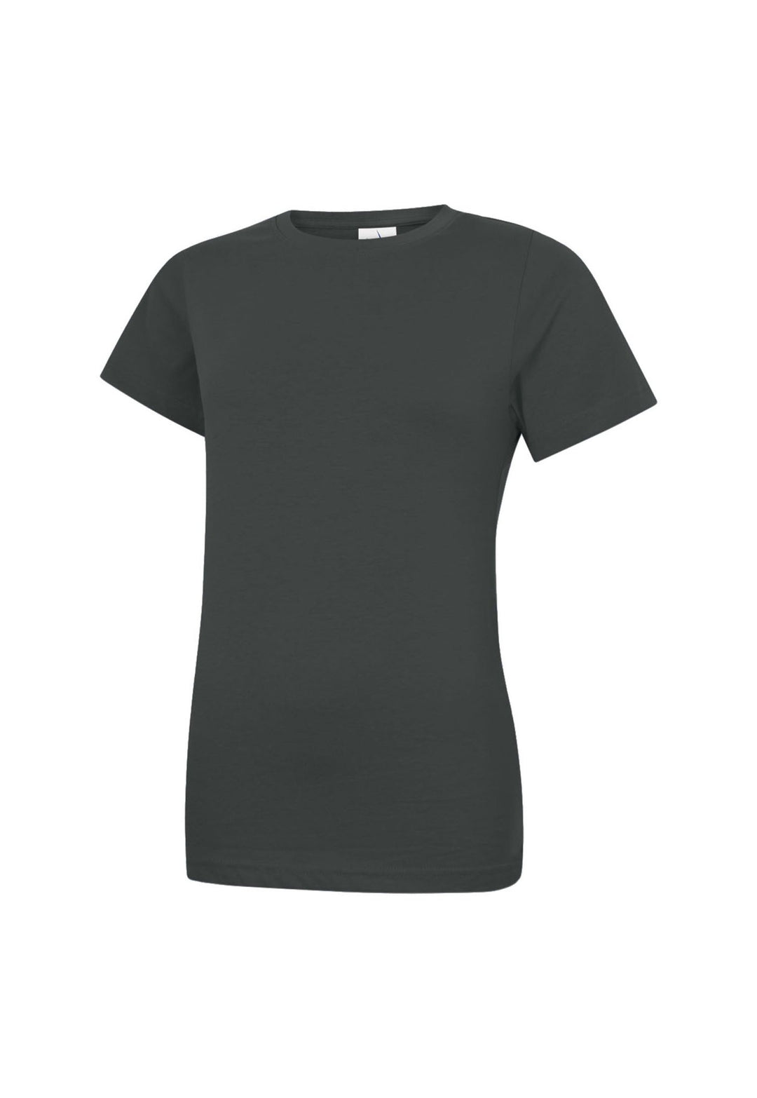 Ladies Classic Crew Neck T-Shirt UC318 in Charcoal