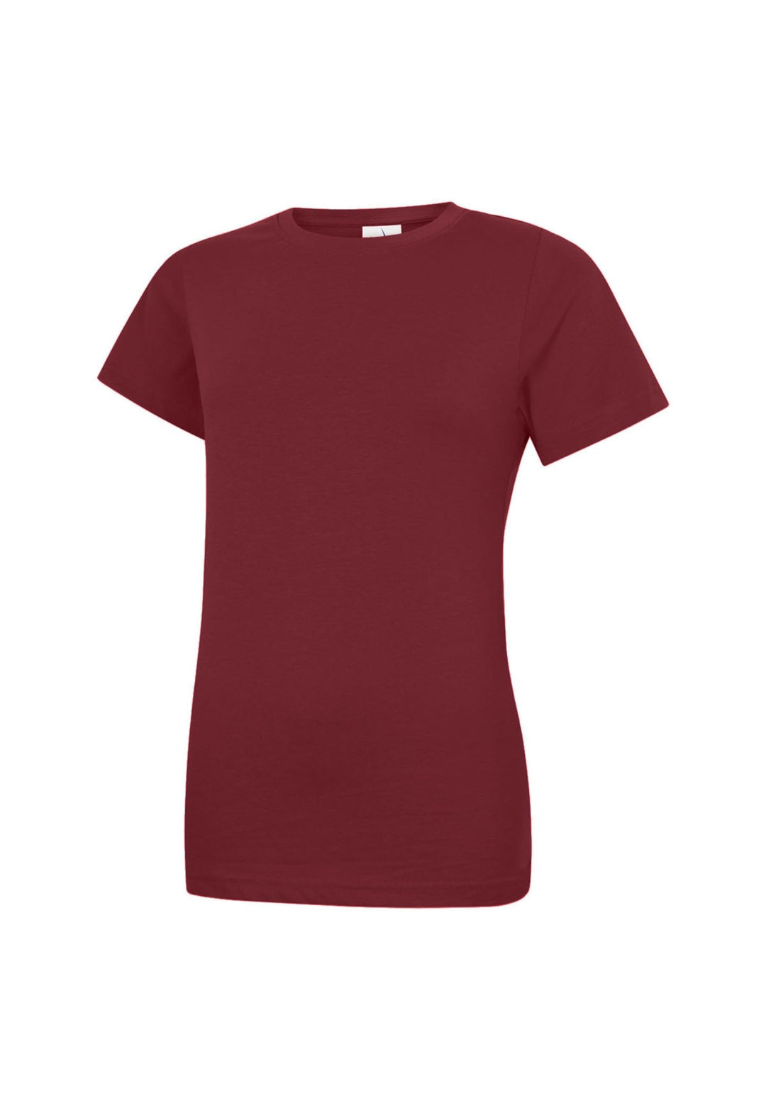 Ladies Classic Crew Neck T-Shirt UC318 in Maroon