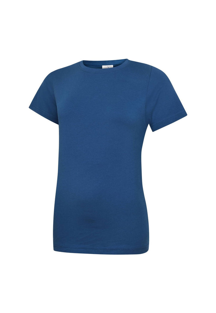 Ladies Classic Crew Neck T-Shirt UC318 in Royal Blue