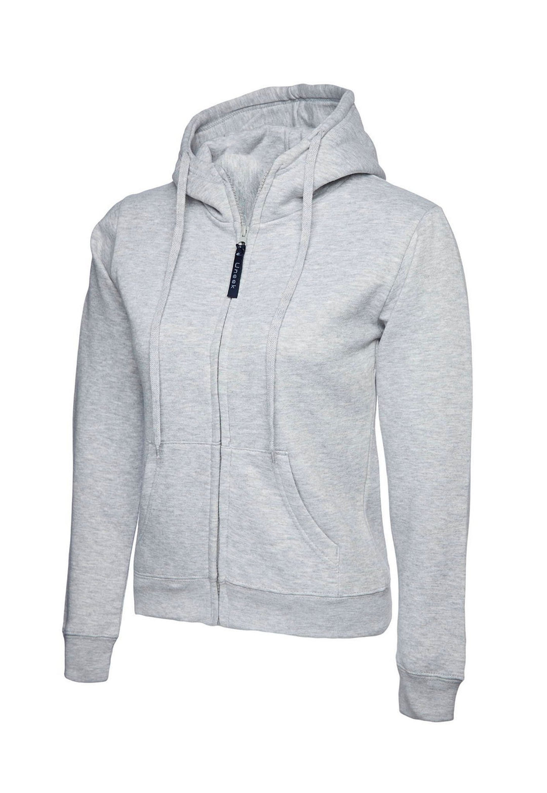 UC505 Ladies Classic Full Zip Hooded Sweatshirt - The Work Uniform Company