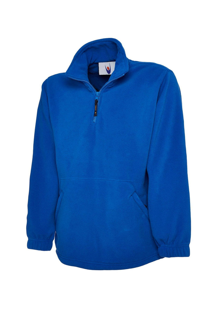 UC602 Premium 1/4 Zip Micro Fleece Jacket in Royal Blue