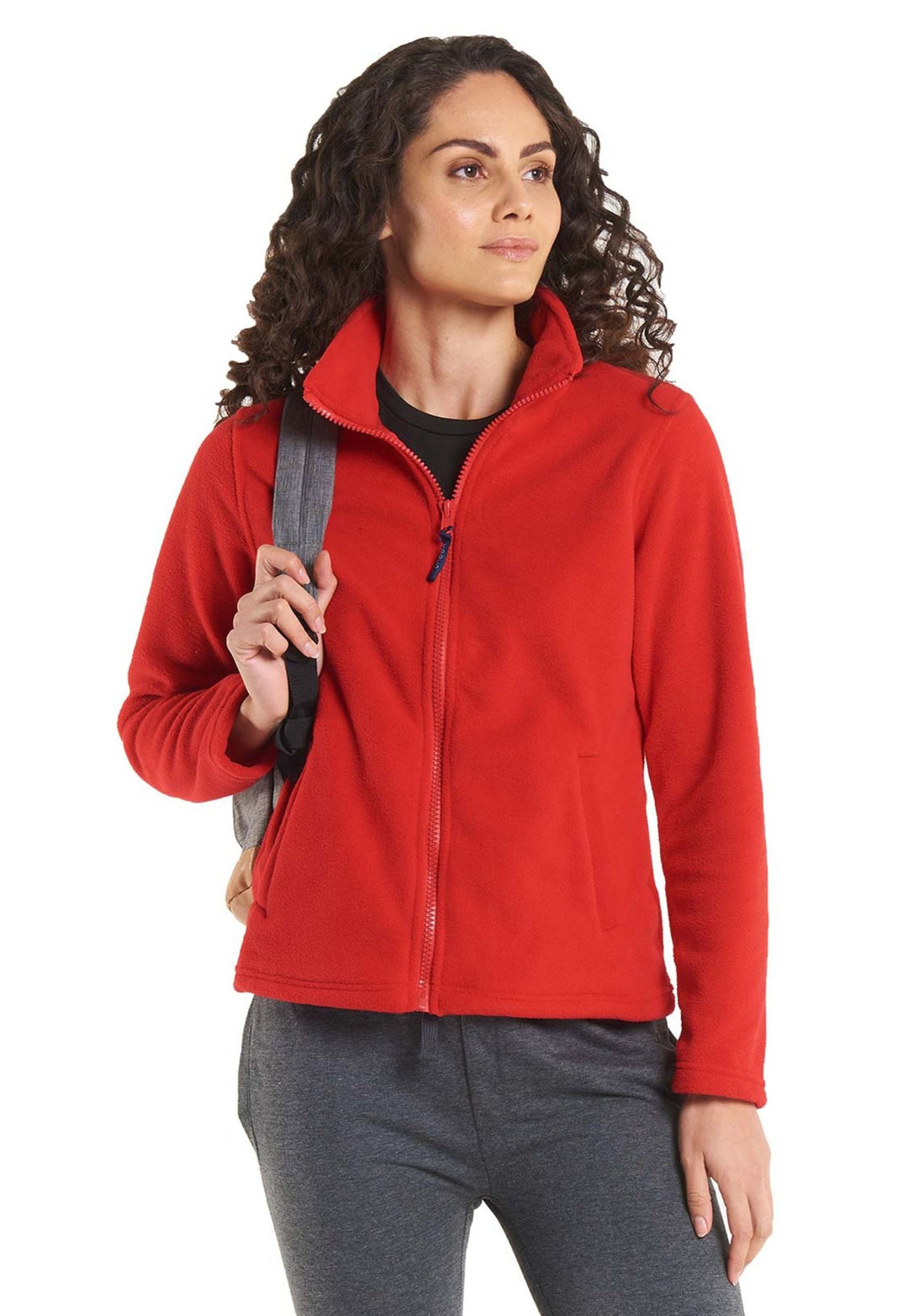 UC608 Ladies Classic Full Zip Fleece Jacket - The Work Uniform Company