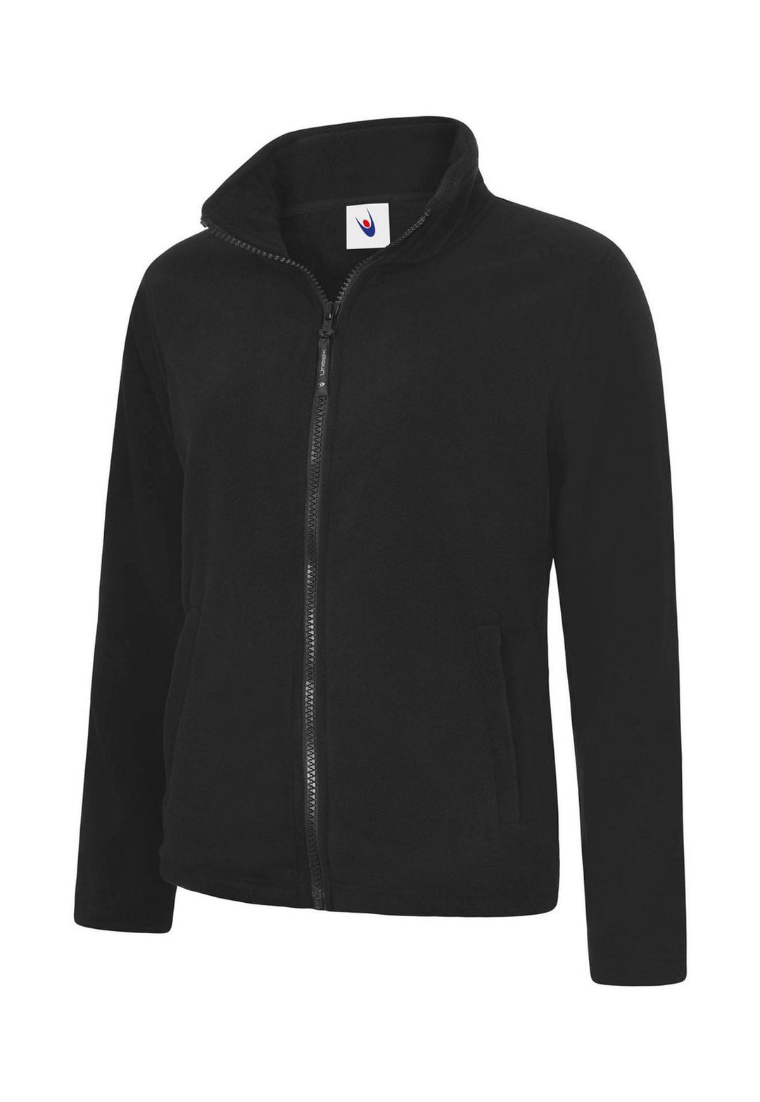 Ladies Classic Full Zip Fleece Jacket UC608 in Black (Bundle of 8)