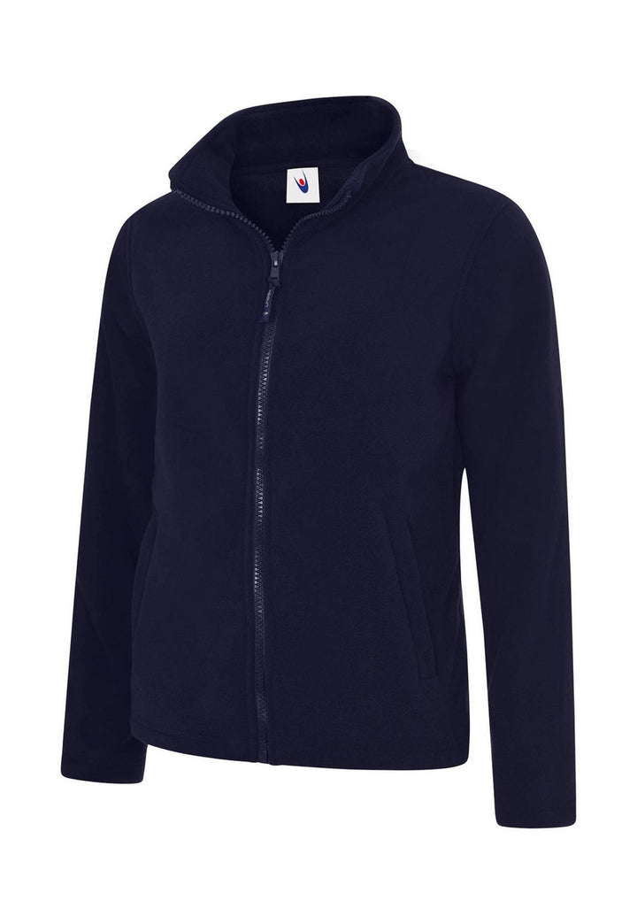 Ladies Classic Full Zip Fleece Jacket UC608 in Navy (Bundle of 8)