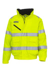 Hi-vis Fontaine Flight Jacket YK035 - The Work Uniform Company