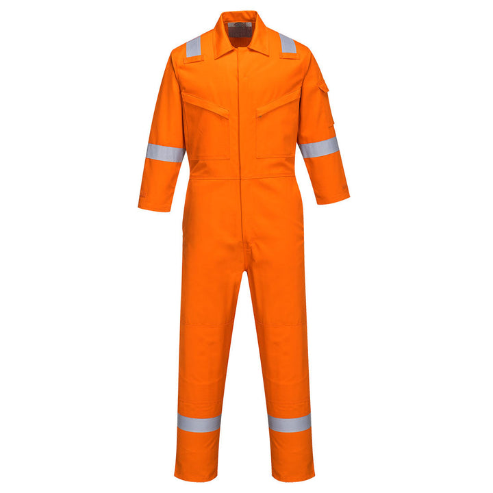 Bizflame Plus Ladies Coverall 350g FR51 in Orange