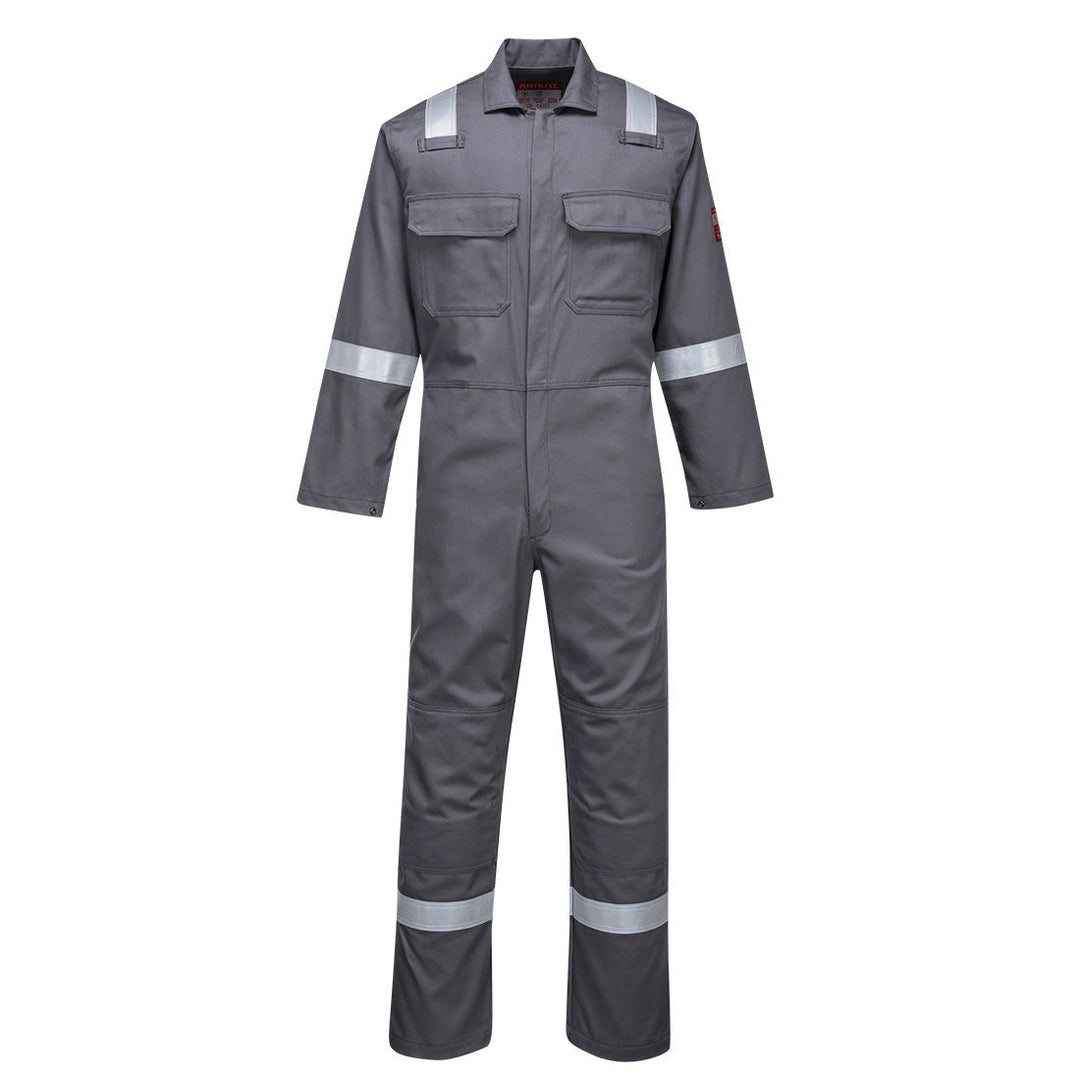 Bizweld Iona Flame Resistant Coverall BIZ5 in Grey