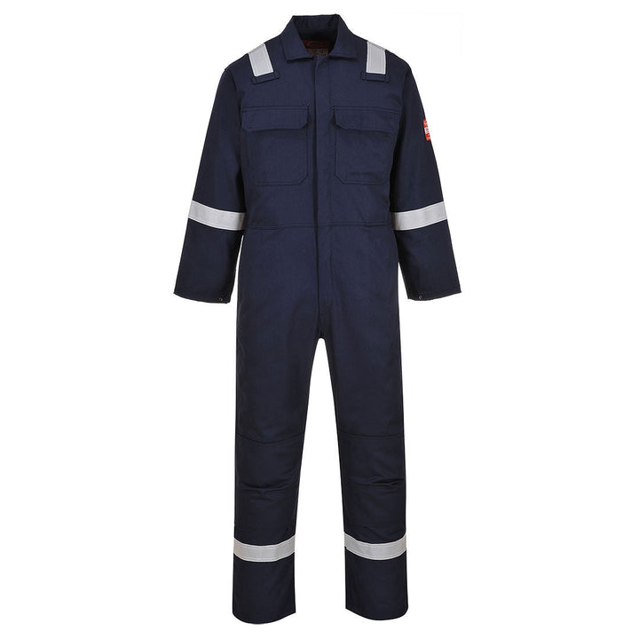 Bizweld Iona Flame Resistant Coverall BIZ5 in Navy