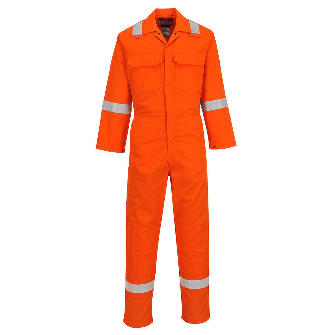 Bizweld Iona Flame Resistant Coverall BIZ5 in Orange