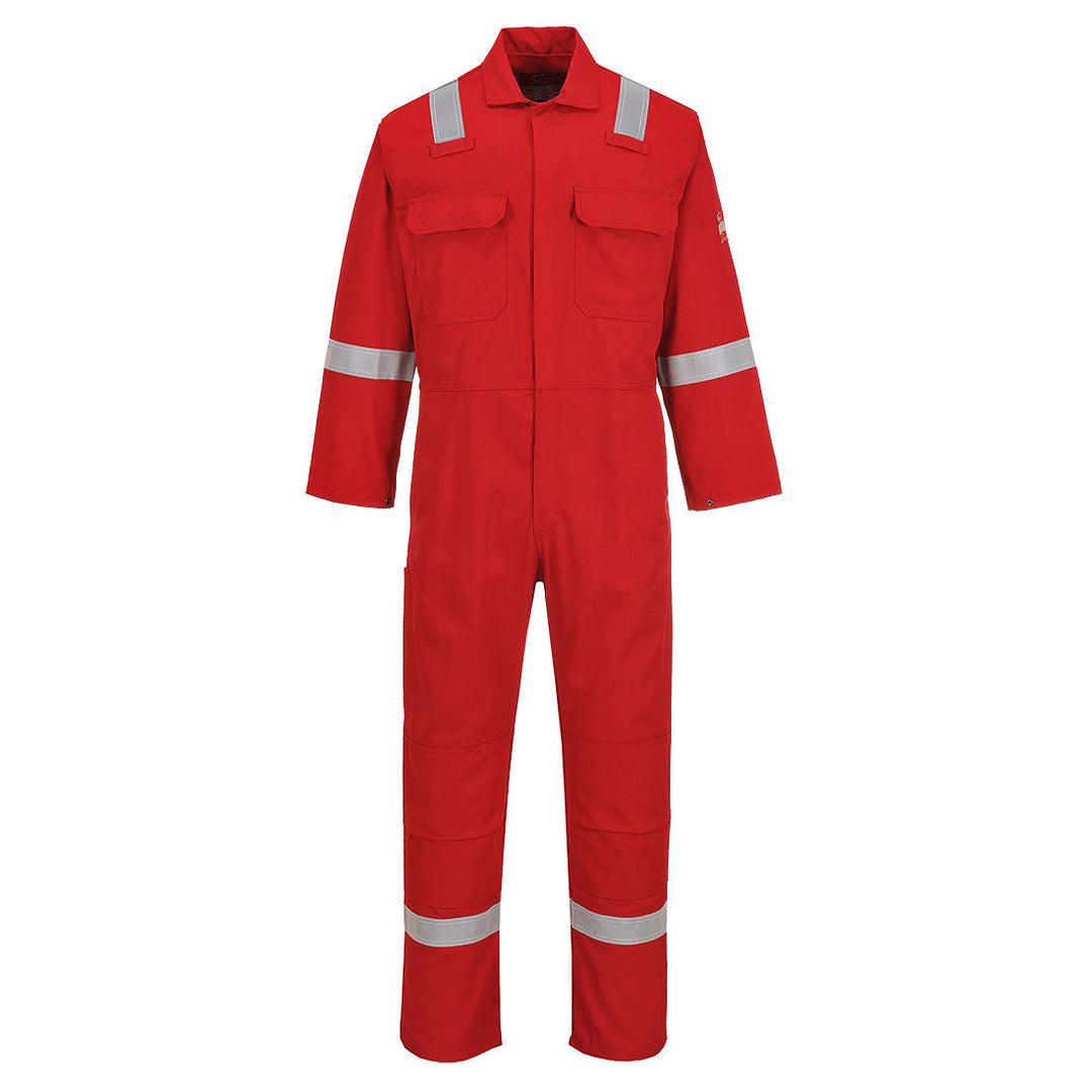 Bizweld Iona Flame Resistant Coverall BIZ5 in Red