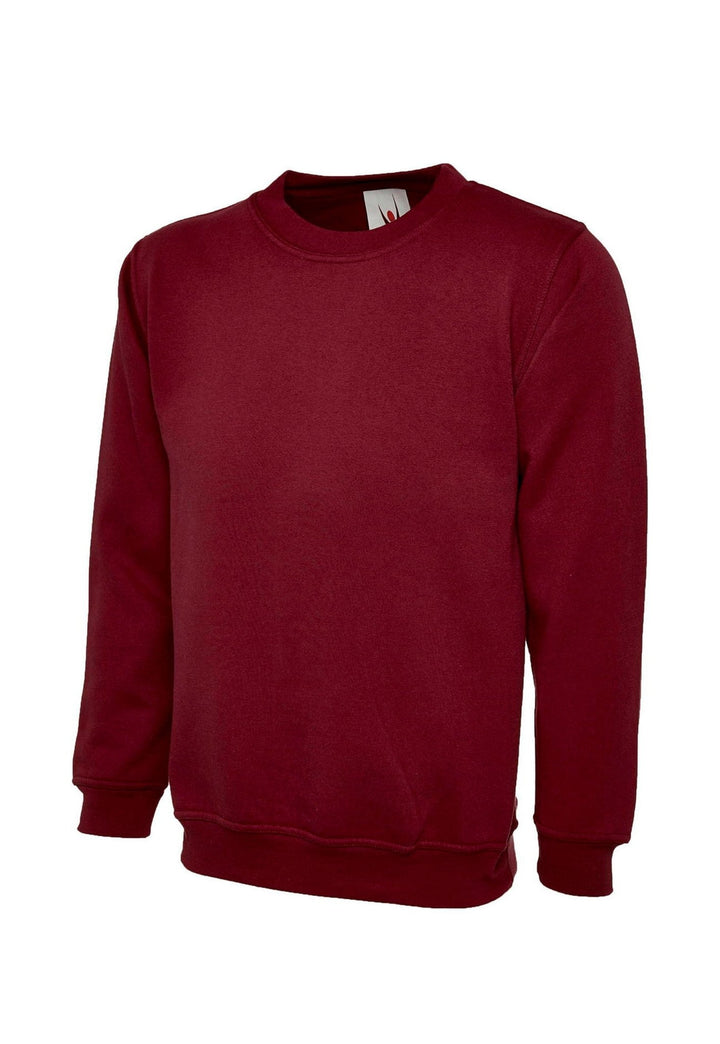 UC203 Classic Sweatshirt in Maroon