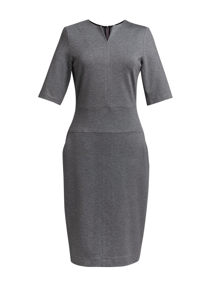 Celeste Jersey Stretch Dress 2365  in Grey