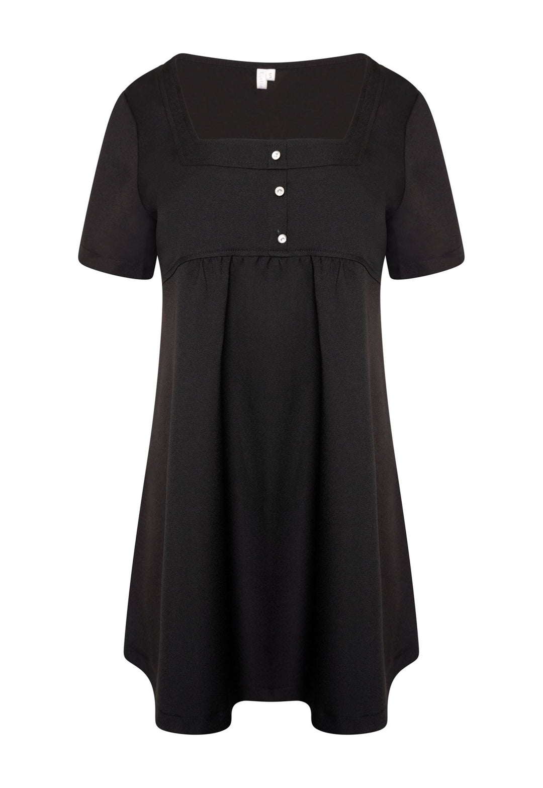 Chloe Maternity Tunic in Black