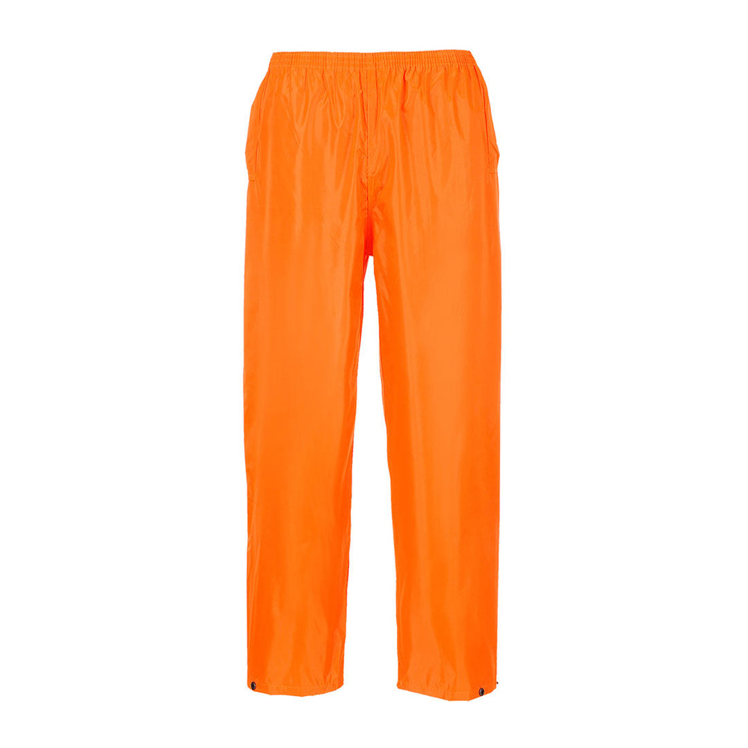 Classic Adult Rain Trousers S441 in Orange