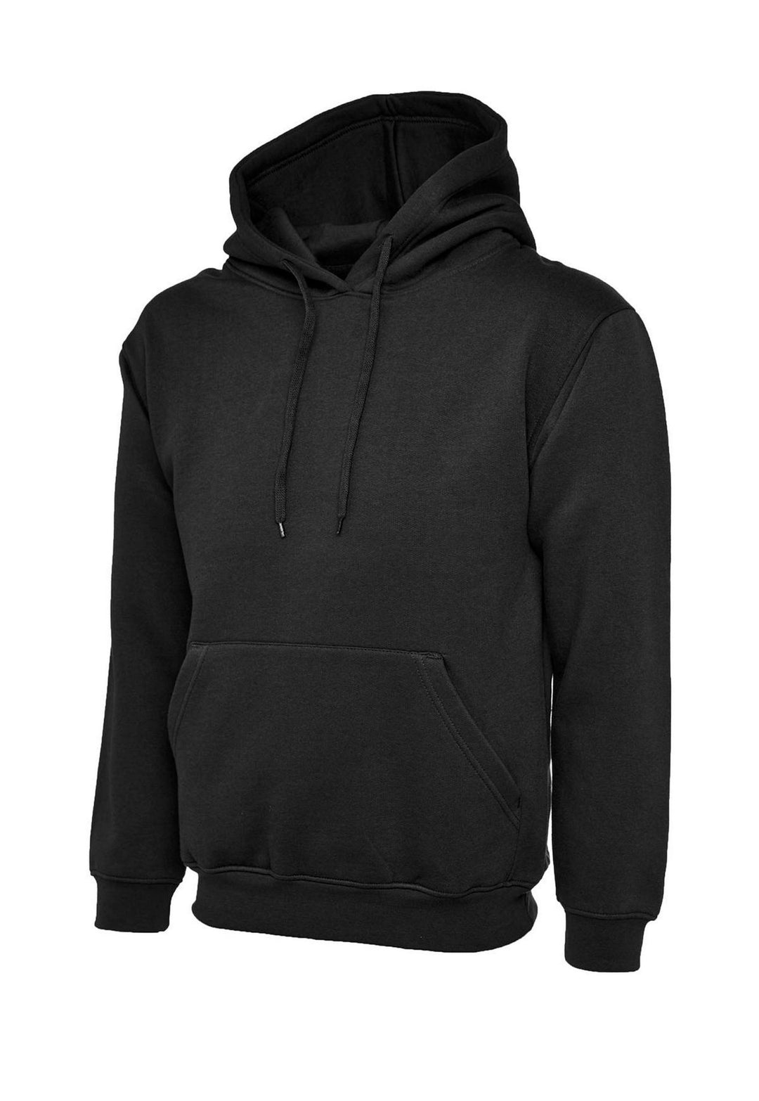 UC502 Classic Hooded Sweatshirt in Black