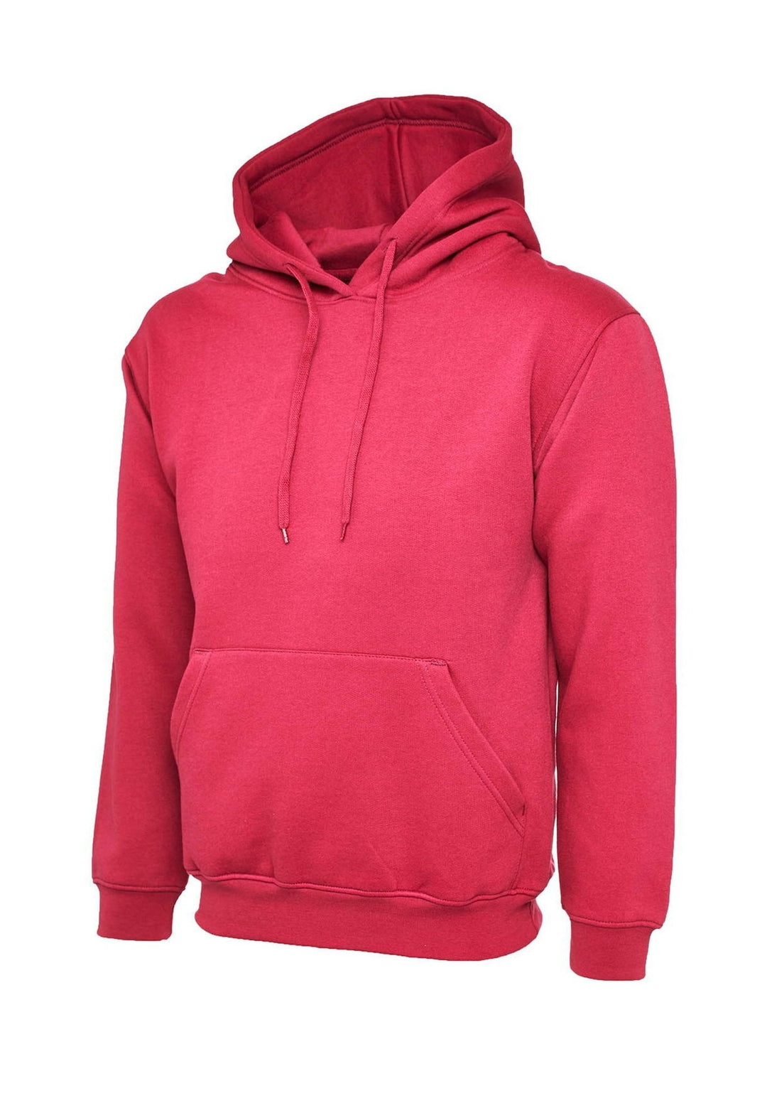 UC502 Classic Bright Hooded Sweatshirt in Hot Pink