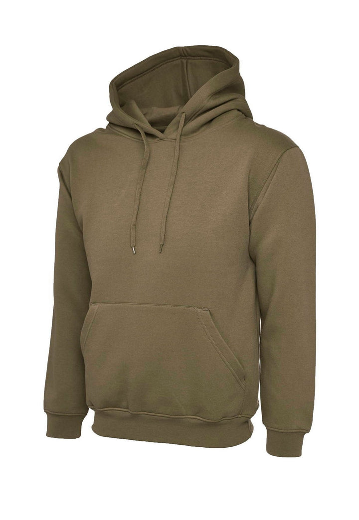 UC502 Classic Hooded Sweatshirt in Military Green