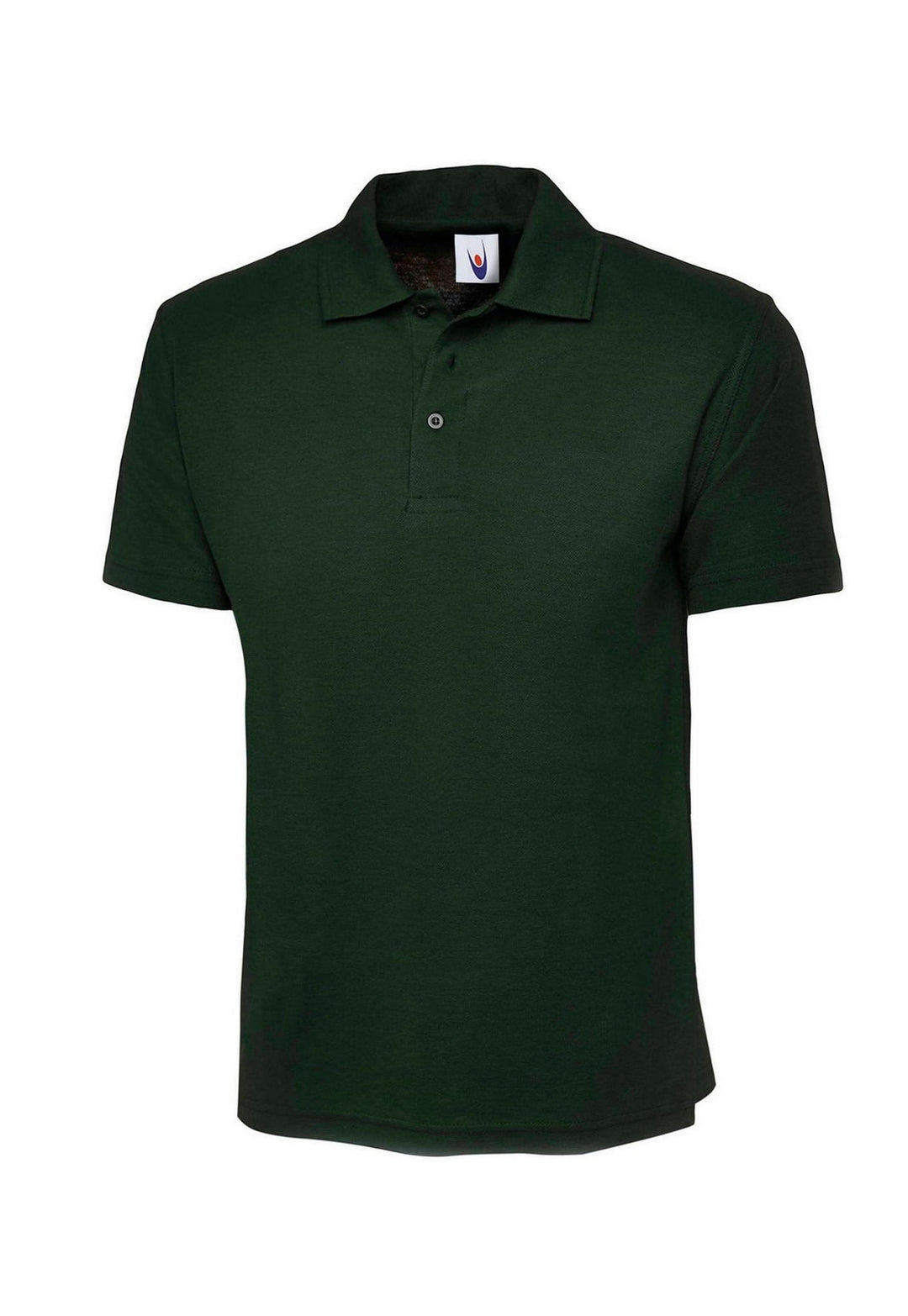 Classic Polo Shirt UC101 in Bottle 
Green - Bundle of 8 with Free Logos