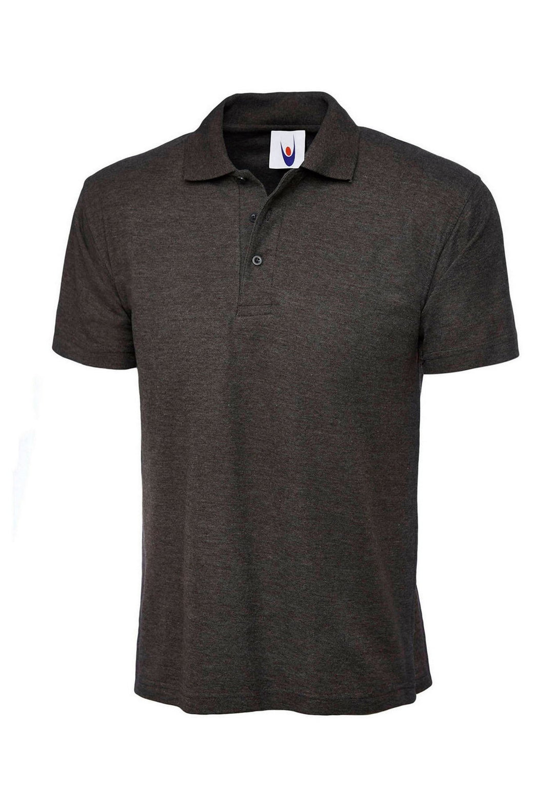 Classic Polo Shirt UC101 in Charcoal - Bundle of 8 with Free Logos