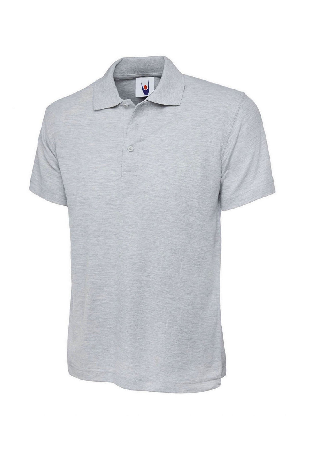 Classic Polo Shirt UC101 in Heather Grey with Free Logo Embroidery (Bundle of 8)